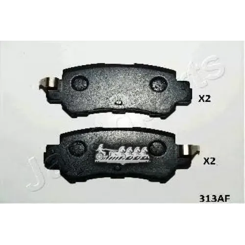 Колодки Тормозные Дисковые Japanparts PP-313AF