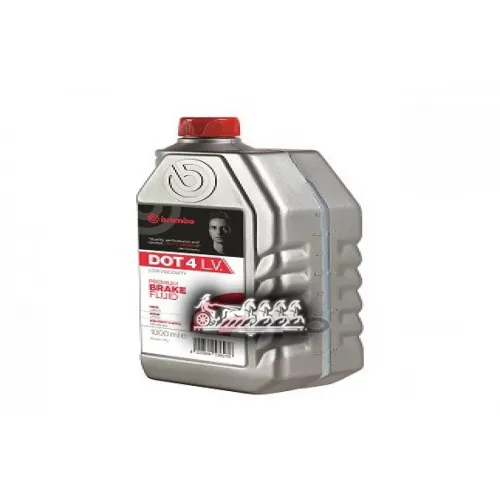 Тормозная Жидкость Dot 4 Lv (Пласт. Банка) (1L) (12) Brembo 