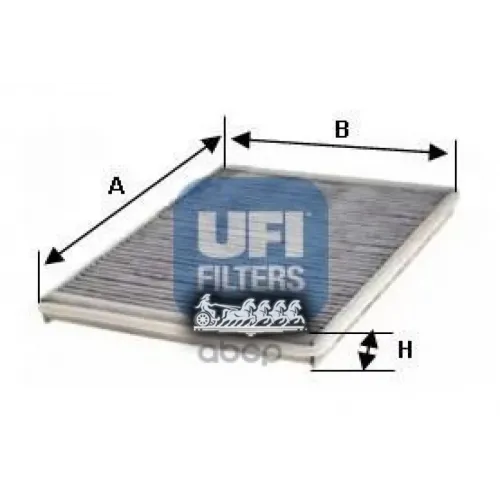 Фильтр Салона Mb Sprinter 06- Угольный UFI 54.161.00