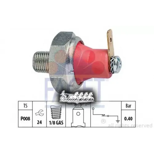 Датчик Давления Масла Facet 7.0094