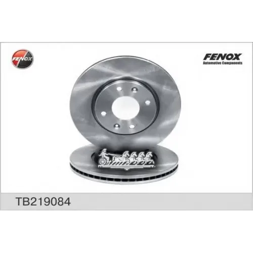 Диск Тормозной Hyun/Kia Sonata/Magentis 01- 2.0-2.7 Перед.d=280 FENOX 