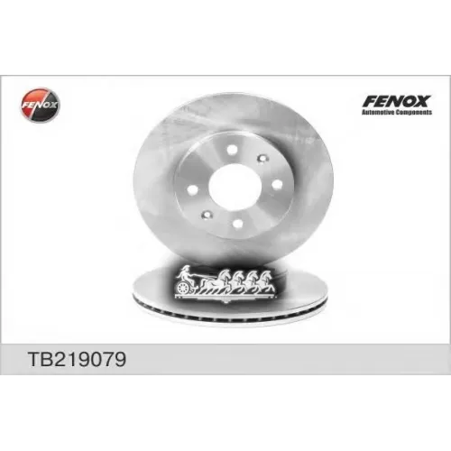 Диск Тормозной Hyundai Getz 1.1-1.6 R13 02- Без Абс Передний Вент.d 241Мм. FENOX 