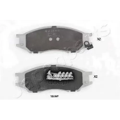 Колодки Тормозные Дисковые Передние Japanparts PA-150AF