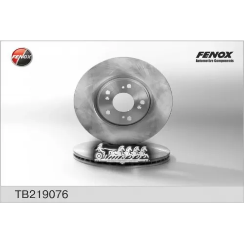 Диск Тормозной Honda Accord 03- Перед. D=300 FENOX 