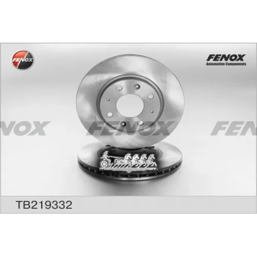 Диск Тормозной Kia Cerato 04- Передн. FENOX 