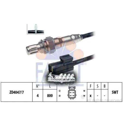 Датчик Кислорода Facet 10.8305