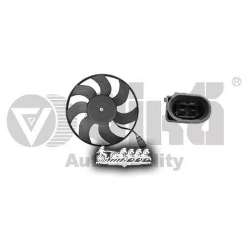 Двигатель Вентилятора Кондиционера (150W 295 Мм) Vika 