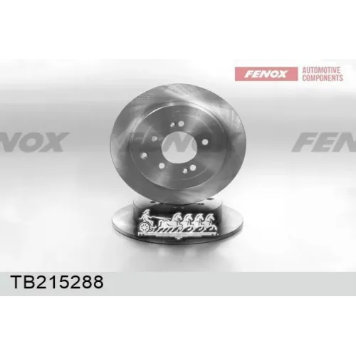 Диск Тормозной Kia Sportage/Hyundai Tucson 15- Задн. FENOX 