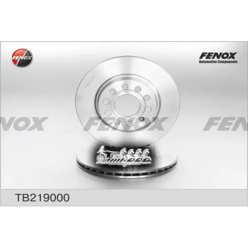 Диск Тормозной Audi A3 03-/Skoda Octavia/Vw Golf V/Vi/Jetta Iii Передний D 280Мм FENOX 
