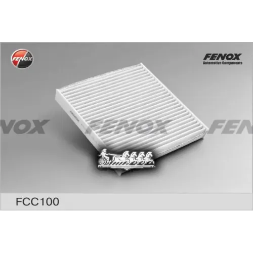 Фильтр Салона Ford Focus C-Max/Mondeo 07-/Volvo C30/C70/S40 04- Угольный FENOX 