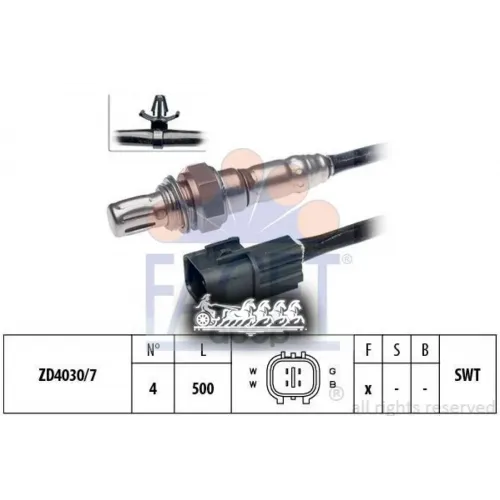Датчик Кислорода Facet 10.8206