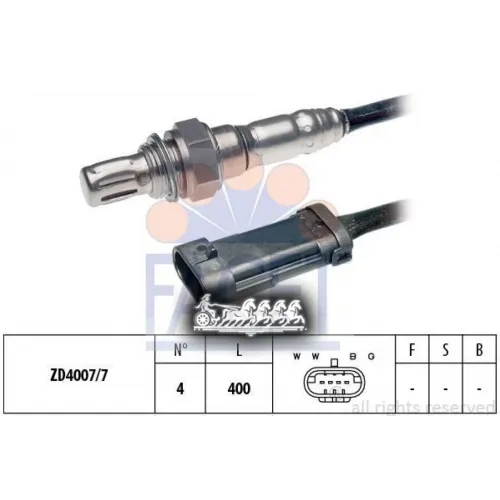 Датчик Кислорода Facet 10.8252