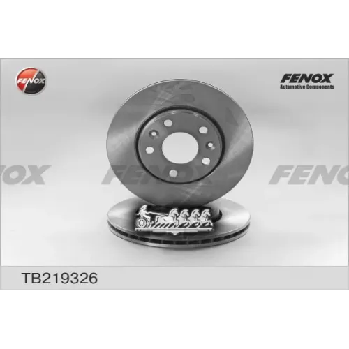 Диск Тормозной Renault Duster 11-/Fluence 10-/Megane 08- Передний Вент.d 280Мм. FENOX 