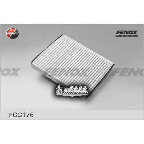 Фильтр Салона Ford Focus/Kuga/C-Max/Volvo V40 10- Угольный FENOX 