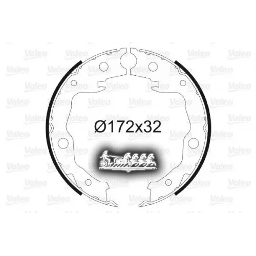 Колодки Торозные Комплект Valeo 