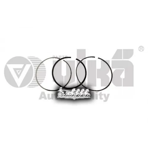 Кольца Поршневые Комплект Vag Polo -14 К-Т На Двигатель Vika 