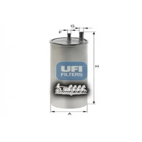 Фильтр Топливный, Дизель UFI 31.947.00