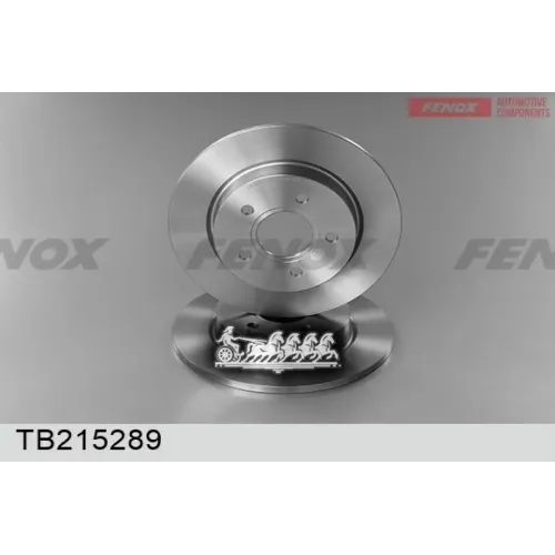 Диск Тормозной Ford Focus Iii 11-/C-Max 10- Задний FENOX 