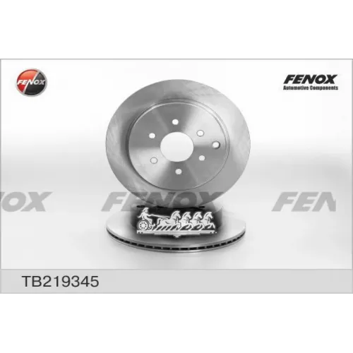 Диск Тормозной Nissan Pathfinder 05-/Navara 05- Задний FENOX 