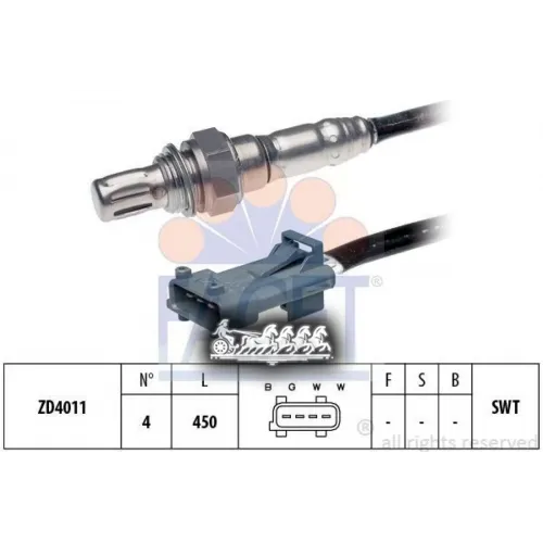 Датчик Кислорода Facet 10.8238