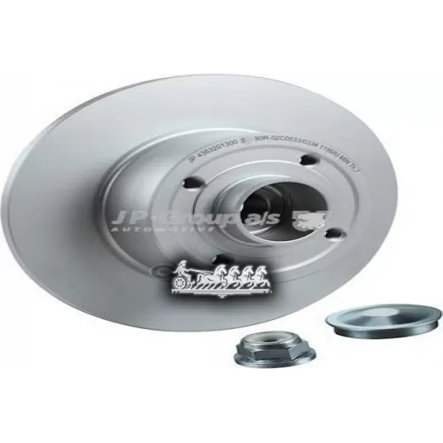 Диск Тормозной Renault Clio Iii 05-/Megane Ii 02- Задний С Подшипником JP Group 