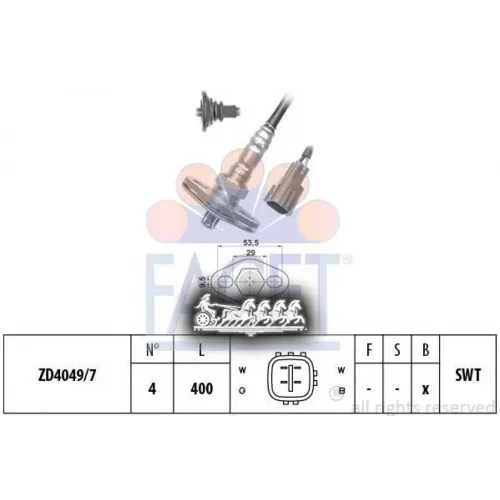 Датчик Кислорода Facet 10.8308
