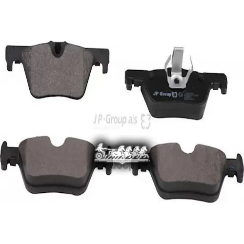 Комплект Тормозных Колодок, Дисковый Тормоз JP Group 