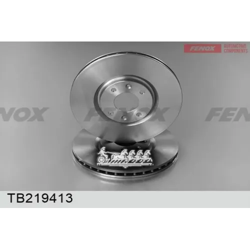 Диск Тормозной Peugeot 308/3008/5008 07- Передний Вент.d 302Мм. FENOX 