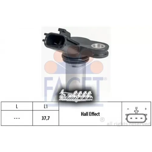 Датчик Положения Коленвала, Распредвала Facet 9.0674