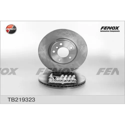 Диск Тормозной Bmw 7(F25/26) Перед.вент. FENOX 