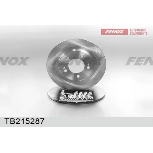 Диск Тормозной Hyundai I30/Kia Ceed 12- Задний D 284Мм FENOX 