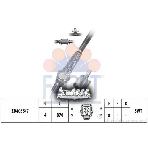 Датчик Кислорода Facet 10.8270