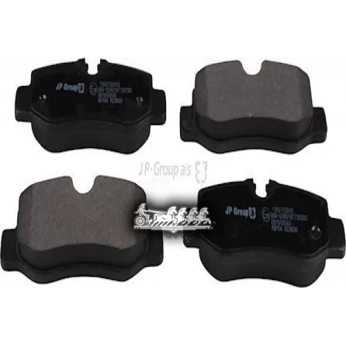 Колодки Тормозные Задние Дисковые К-Кт JP Group 