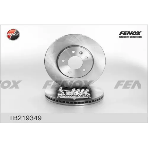 Диск Тормозной Chevrolet Captiva/Opel Antara 07- Передний Вент. FENOX 