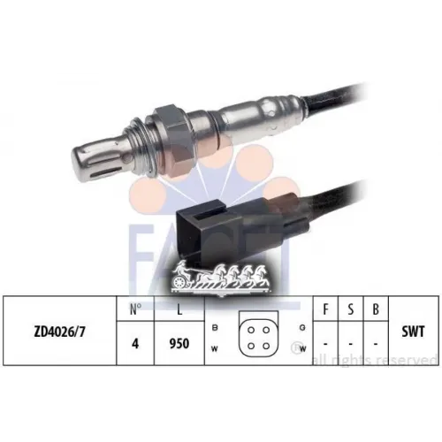 Датчик Кислорода Facet 10.8303