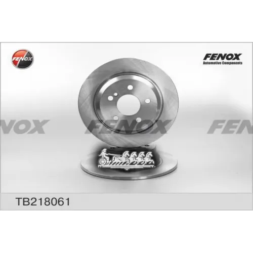 Диск Тормозной Mb W211-W212 FENOX 