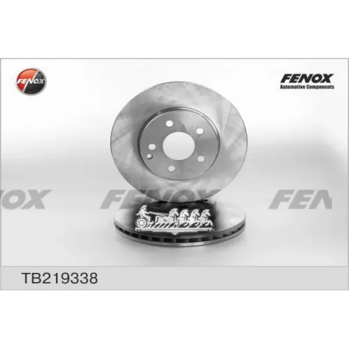 Диск Тормозной Mercedes W204/W212 09- Передний D=295Мм. FENOX 