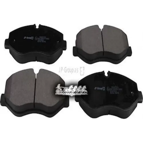 Комплект Тормозных Колодок, Дисковый Тормоз JP Group 