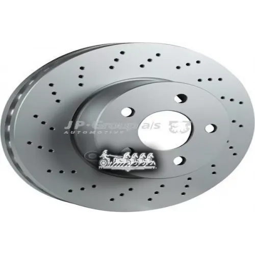 Диск Тормозной Mercedes W204/W212 09- Передний D 295Мм.с Перфорацией JP Group 