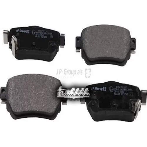 Комплект Тормозных Колодок, Дисковый Тормоз JP Group 