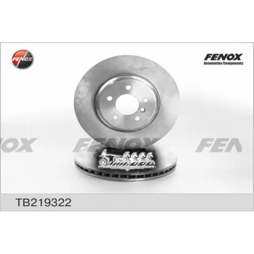 Диск Тормозной Bmw F10 10- Передний FENOX 