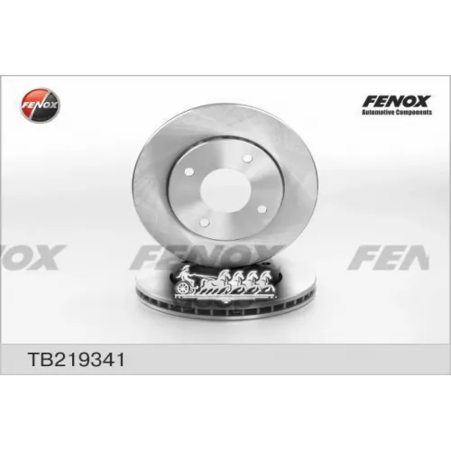 Диск Тормозной Mitsubishi Colt 04- 256*24*4Мм. Передний FENOX 