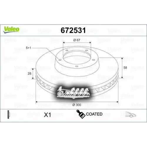 Тормозной Диск Skoda Yeti Fr Valeo 