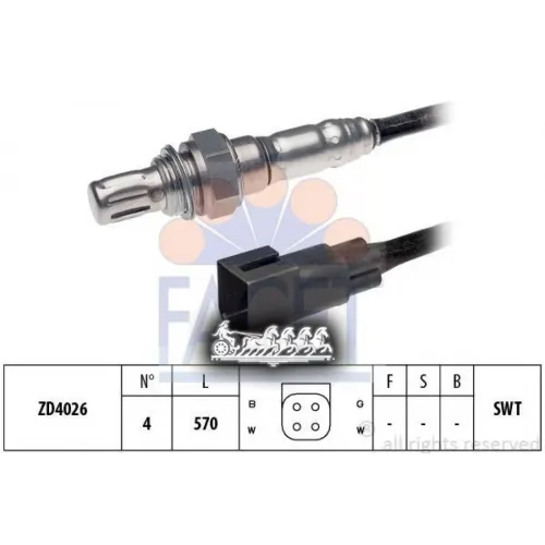 Датчик Кислорода Facet 10.8248