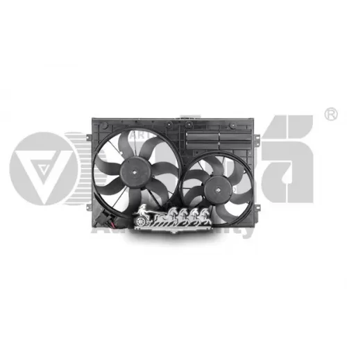 Двигатели Вентиляторов (2Шт) В Сборе С Кожухом Vika 