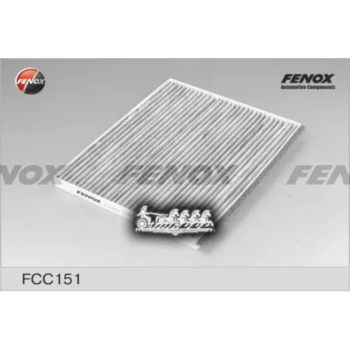 Фильтр Салона Opel Corsa D/Fiat Punto 05- Угольный FENOX 