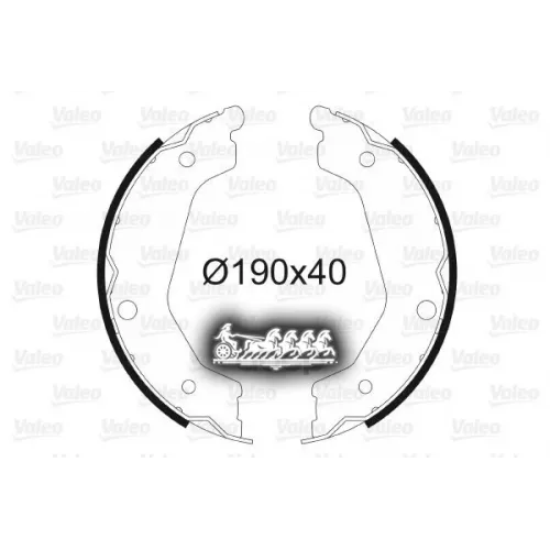 Колодки Торозные Комплект Valeo 