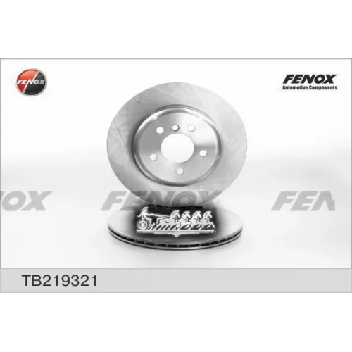 Диск Тормозной Bmw 5 F10/11 10- Задний Вент.d 330Мм. FENOX 