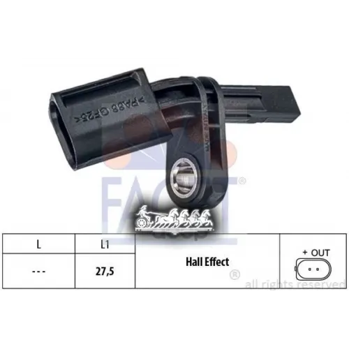 Датчик Частоты Вращения Колеса Facet 21.0006