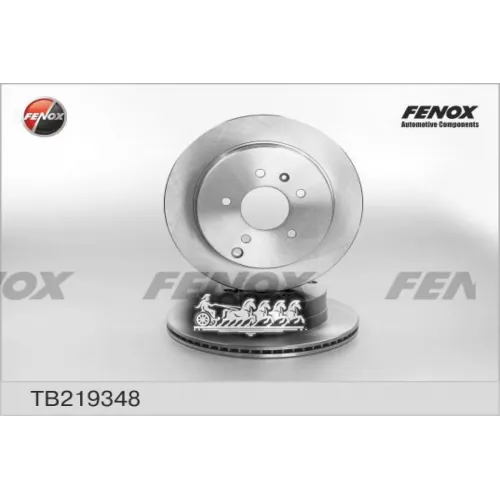 Диск Тормозной Chevrolet Captiva/Opel Antara 06- Задний Вент.d 303Мм. FENOX 